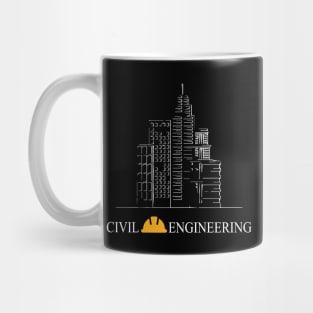 Best design civil engineering, buildings architect engineering Mug